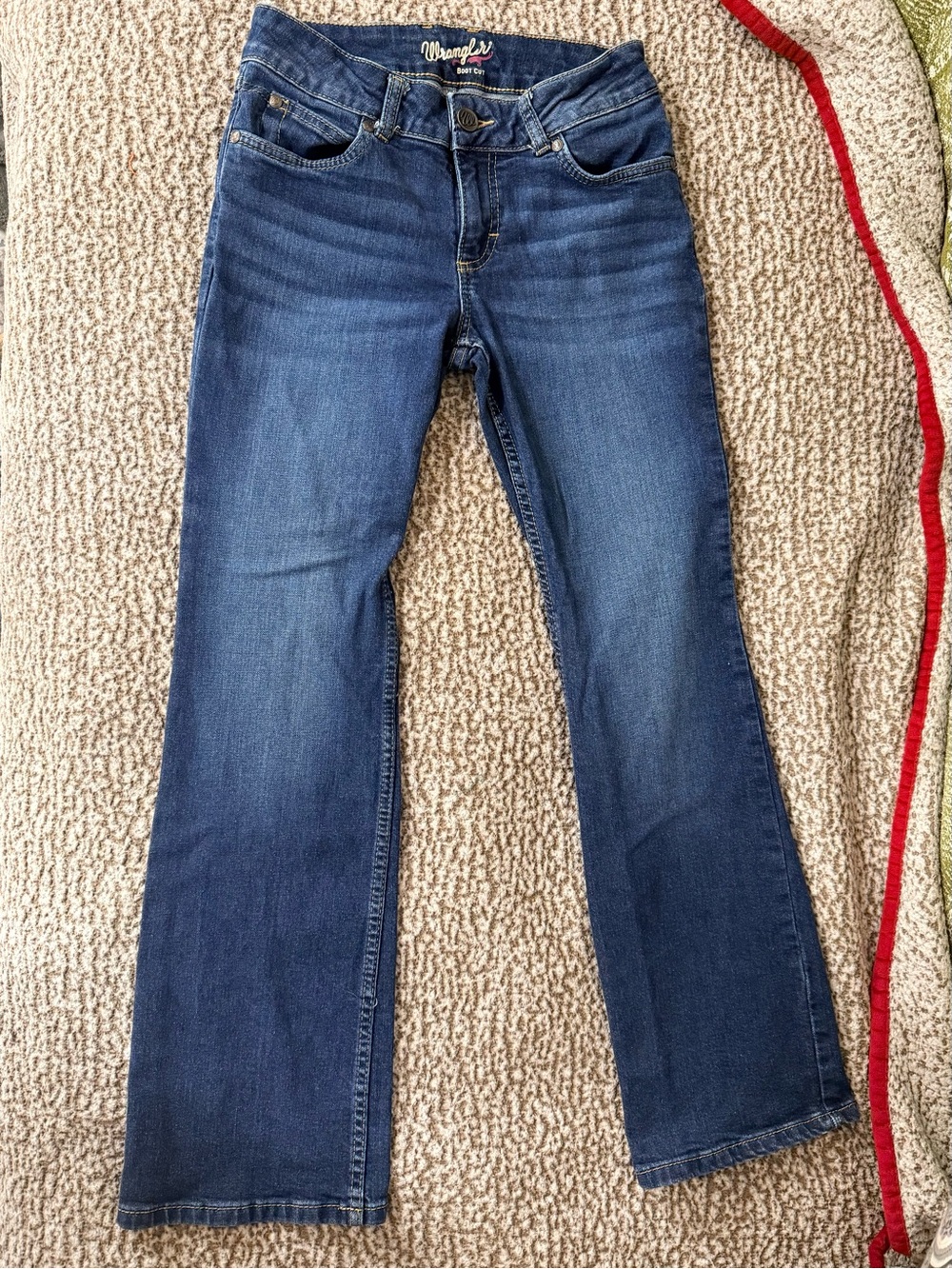 Wrangler Women's Dark Blue Bootcut Retro Jeans
